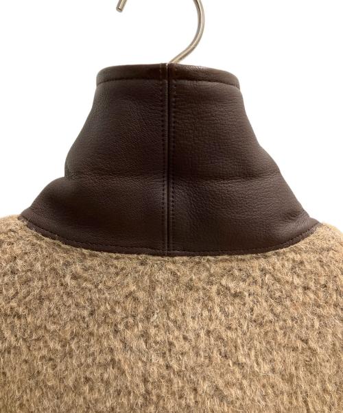 Needles（ニードルズ）Needles (ニードルズ) アルパカ混コート ブラウン サイズ:SIZE Sの古着・服飾アイテム