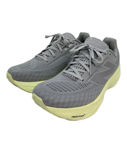 NEW BALANCE（ニューバランス）NEW BALANCE (ニューバランス) Fresh Foam X 1080V14 グレー×イエロー サイズ:SIZE 27cmの古着・服飾アイテム