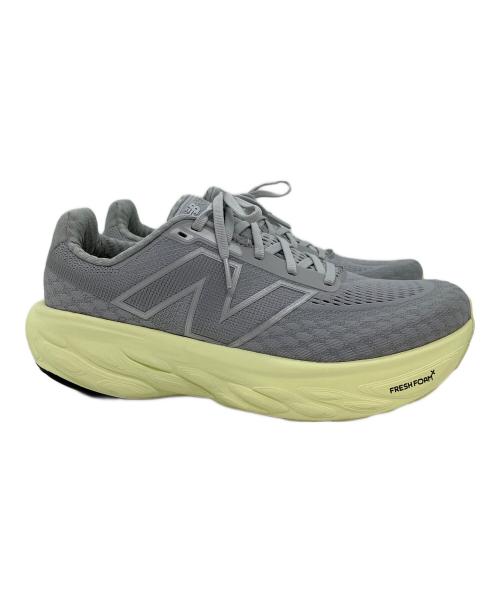 NEW BALANCE（ニューバランス）NEW BALANCE (ニューバランス) Fresh Foam X 1080V14 グレー×イエロー サイズ:SIZE 27cmの古着・服飾アイテム