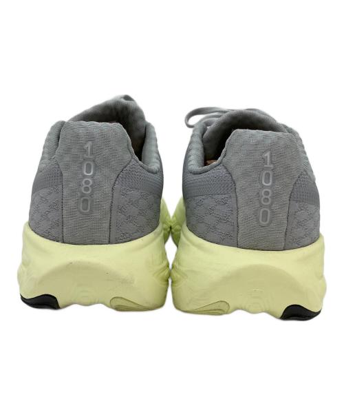 NEW BALANCE（ニューバランス）NEW BALANCE (ニューバランス) Fresh Foam X 1080V14 グレー×イエロー サイズ:SIZE 27cmの古着・服飾アイテム