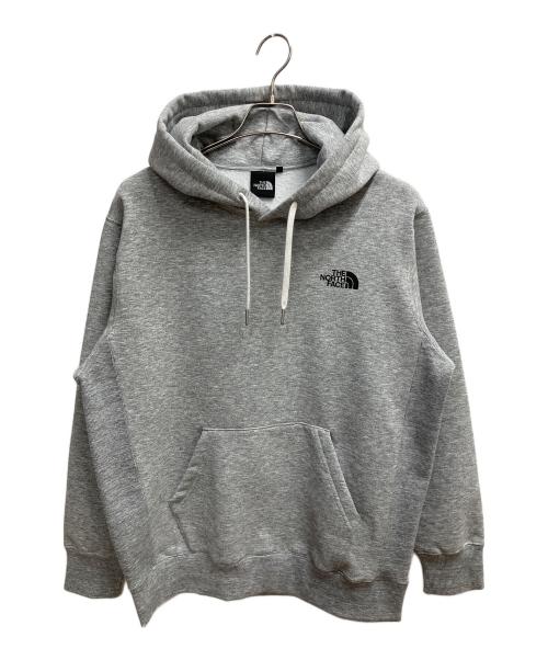 THE NORTH FACE（ザ ノース フェイス）THE NORTH FACE (ザ ノース フェイス) バックスクエアロゴフーディ グレー サイズ:SIZE Lの古着・服飾アイテム