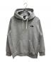 THE NORTH FACE（ザ ノース フェイス）の古着「バックスクエアロゴフーディ」｜グレー