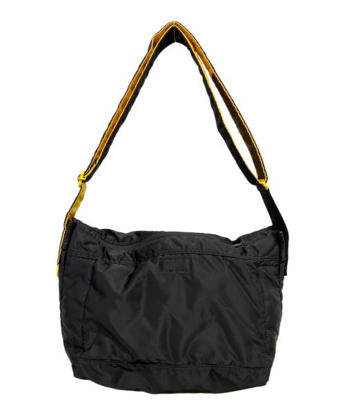 PORTER（ポーター）PORTER (ポーター) BEAMS (ビームス) TANKER MESSENGER BAG ブラック×イエローの古着・服飾アイテム