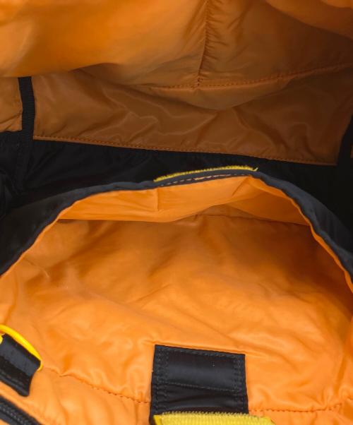 PORTER（ポーター）PORTER (ポーター) BEAMS (ビームス) TANKER MESSENGER BAG ブラック×イエローの古着・服飾アイテム
