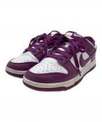 NIKEナイキ）の古着「Dunk Low Retro」｜パープル×ホワイト