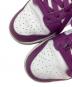 NIKE (ナイキ) Dunk Low Retro パープル×ホワイト サイズ:SIZE 26cm：7000円