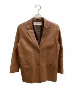 BALMAINバルマン）の古着「レザージャケット」｜ブラウン