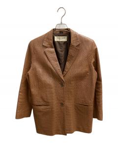 中古・古着通販】BALMAIN (バルマン) レザージャケット ブラック
