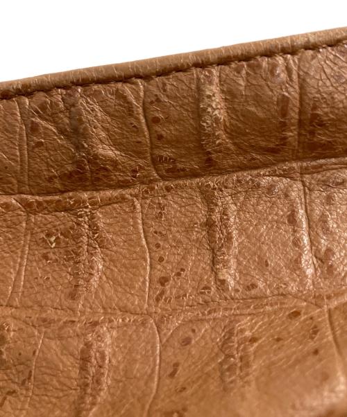 BALMAIN（バルマン）BALMAIN (バルマン) レザージャケット ブラウン サイズ:9号の古着・服飾アイテム