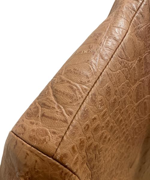 BALMAIN（バルマン）BALMAIN (バルマン) レザージャケット ブラウン サイズ:9号の古着・服飾アイテム