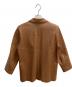 BALMAIN (バルマン) レザージャケット ブラウン サイズ:9号：7000円