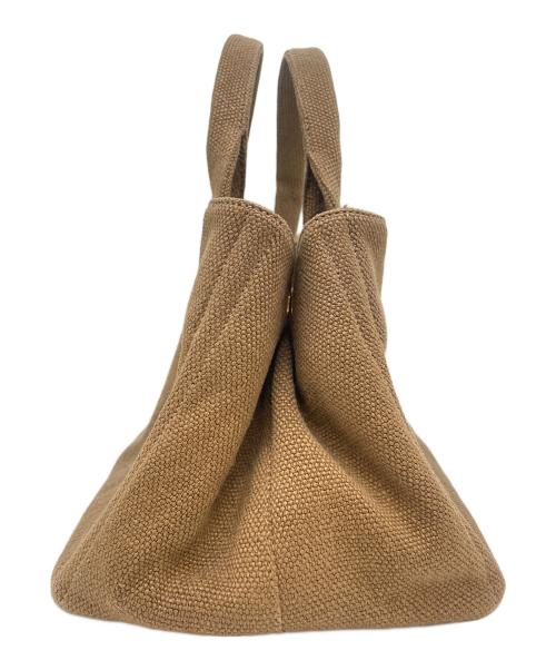 PRADA CANDY(1)（プラダ）PRADA CANDY(1) (プラダ) カナパL トートバッグ ブラウンの古着・服飾アイテム