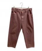 SEDAN ALL-PURPOSEセダンオールパーパス）の古着「Overdyed Work Jeans デニムパンツ」｜パープル