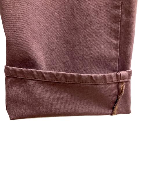 SEDAN ALL-PURPOSE（セダンオールパーパス）SEDAN ALL-PURPOSE (セダンオールパーパス) Overdyed Work Jeans デニムパンツ パープル サイズ:SIZE XLの古着・服飾アイテム