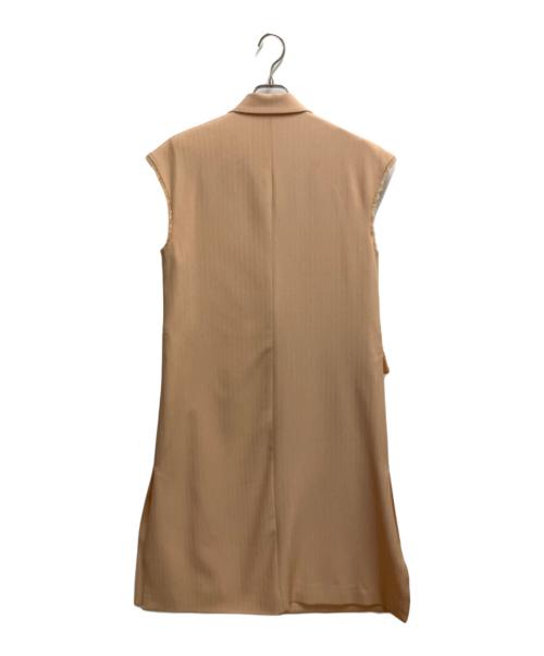 Ameri（アメリ）Ameri (アメリ) ロングベスト ピンク サイズ:SIZE Freeの古着・服飾アイテム