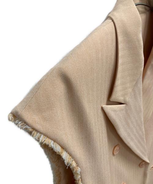 Ameri（アメリ）Ameri (アメリ) ロングベスト ピンク サイズ:SIZE Freeの古着・服飾アイテム