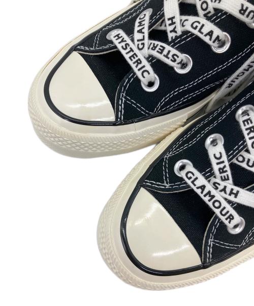 Hysteric Glamour（ヒステリックグラマー）Hysteric Glamour (ヒステリックグラマー) ハイカットスニーカー ブラック サイズ:SIZE 25cm 未使用品の古着・服飾アイテム