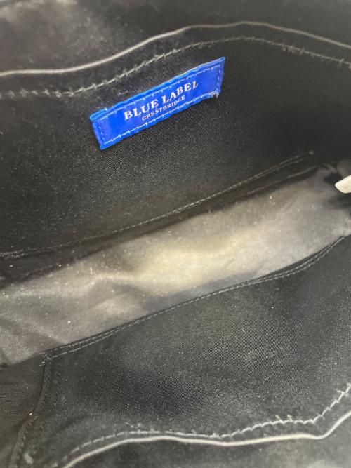BLUE LABEL CRESTBRIDGE（ブルーレーベルクレストブリッジ）BLUE LABEL CRESTBRIDGE (ブルーレーベルクレストブリッジ) ショルダーバッグ ブラックの古着・服飾アイテム