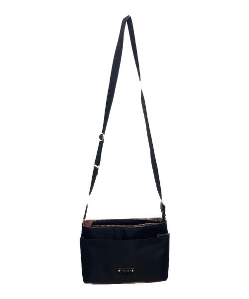 BLUE LABEL CRESTBRIDGE（ブルーレーベルクレストブリッジ）BLUE LABEL CRESTBRIDGE (ブルーレーベルクレストブリッジ) ショルダーバッグ ブラックの古着・服飾アイテム