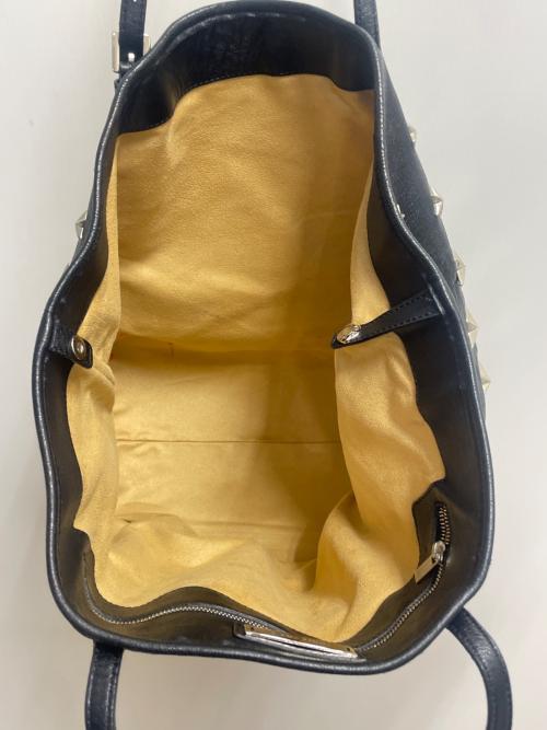 JIMMY CHOO（ジミーチュウ）JIMMY CHOO (ジミーチュウ) SASHA/M トートバッグ ブラックの古着・服飾アイテム