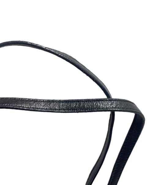 JIMMY CHOO（ジミーチュウ）JIMMY CHOO (ジミーチュウ) SASHA/M トートバッグ ブラックの古着・服飾アイテム