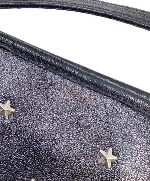 JIMMY CHOO（ジミーチュウ）JIMMY CHOO (ジミーチュウ) SASHA/M トートバッグ ブラックの古着・服飾アイテム