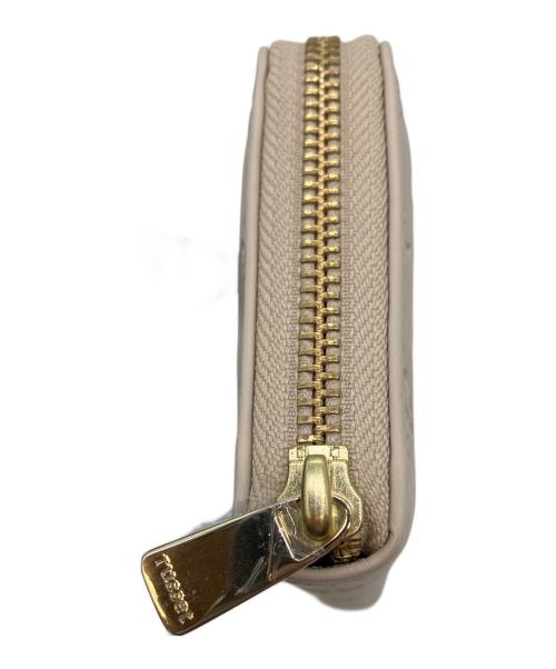 russet（ラシット）russet (ラシット) 長財布 ベージュの古着・服飾アイテム