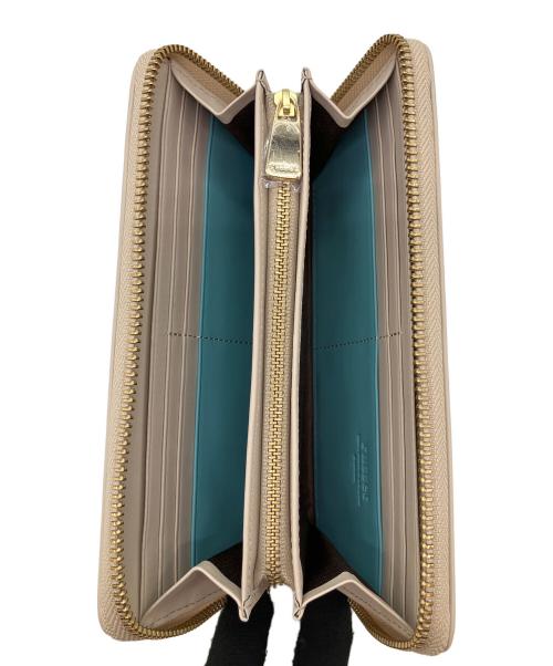 russet（ラシット）russet (ラシット) 長財布 ベージュの古着・服飾アイテム