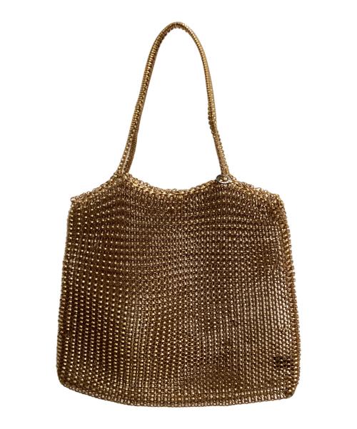 ANTEPRIMA（アンテプリマ）ANTEPRIMA (アンテプリマ) ワイヤーバッグ　トートバッグ ゴールドの古着・服飾アイテム