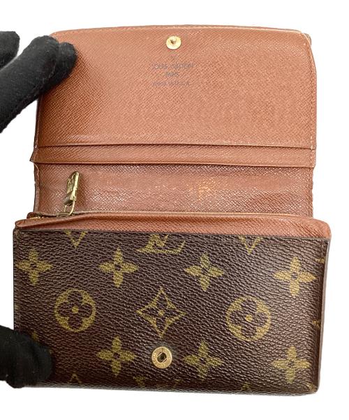 LOUIS VUITTON（ルイ ヴィトン）LOUIS VUITTON (ルイ ヴィトン) モノグラム ポルトモネ・ビエ・トレゾール 2つ折り財布の古着・服飾アイテム