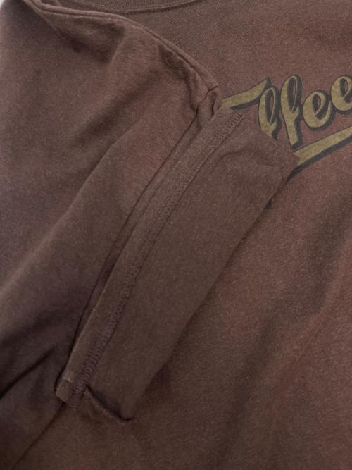 CLOTH&CROSS（クロスアンドクロス）CLOTH&CROSS (クロスアンドクロス) 妄想カフェ　半袖カットソー ブラウン サイズ:-の古着・服飾アイテム