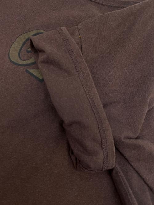 CLOTH&CROSS（クロスアンドクロス）CLOTH&CROSS (クロスアンドクロス) 妄想カフェ　半袖カットソー ブラウン サイズ:-の古着・服飾アイテム