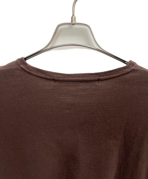 CLOTH&CROSS（クロスアンドクロス）CLOTH&CROSS (クロスアンドクロス) 妄想カフェ　半袖カットソー ブラウン サイズ:-の古着・服飾アイテム