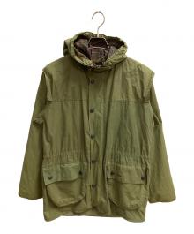 Barbour（バブアー）の古着「durham stowaway jacket　マウンテンパーカー」｜オリーブ