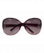 GUCCIグッチ）の古着「ラブリーハート サングラス」｜パープル