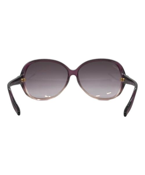 GUCCI（グッチ）GUCCI (グッチ) ラブリーハート サングラス パープル サイズ:62□13-120の古着・服飾アイテム