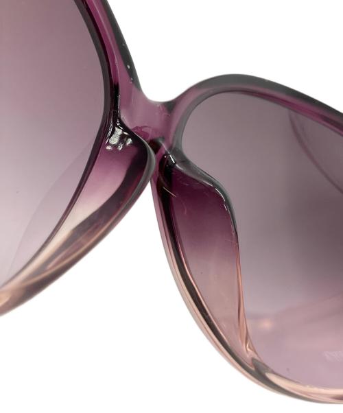 GUCCI（グッチ）GUCCI (グッチ) ラブリーハート サングラス パープル サイズ:62□13-120の古着・服飾アイテム