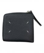 Maison Margielaメゾンマルジェラ）の古着「L字ファスナー財布」｜ブラック