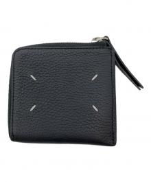 Maison Margiela（メゾンマルジェラ）の古着「L字ファスナー財布」｜ブラック