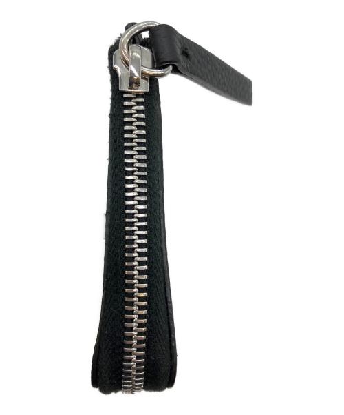 Maison Margiela（メゾンマルジェラ）Maison Margiela (メゾンマルジェラ) L字ファスナー財布 ブラックの古着・服飾アイテム