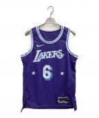 NIKEナイキ）の古着「タンクトップ」｜パープル×ホワイト