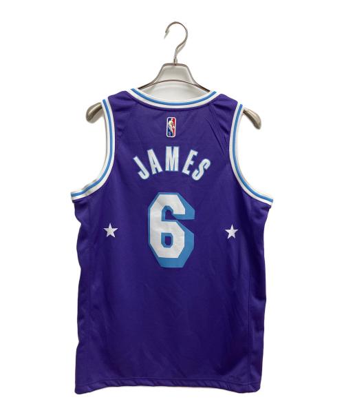 NIKE（ナイキ）NIKE (ナイキ) タンクトップ パープル×ホワイト サイズ:SIZE Lの古着・服飾アイテム