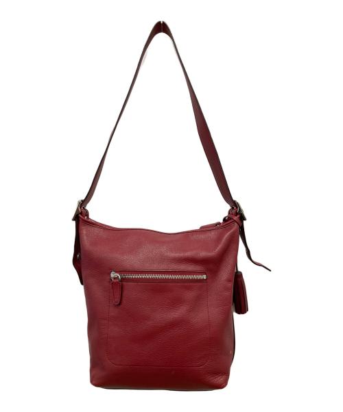 COACH（コーチ）COACH (コーチ) ショルダーバッグ レッドの古着・服飾アイテム