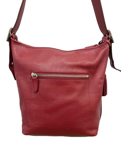 COACH（コーチ）COACH (コーチ) ショルダーバッグ レッドの古着・服飾アイテム