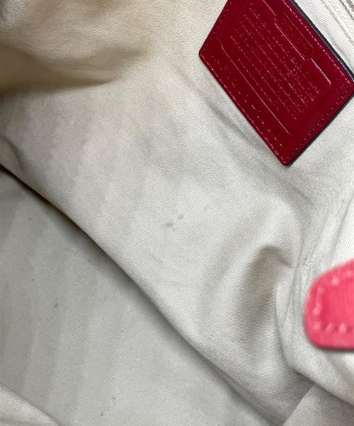 COACH（コーチ）COACH (コーチ) ショルダーバッグ レッドの古着・服飾アイテム