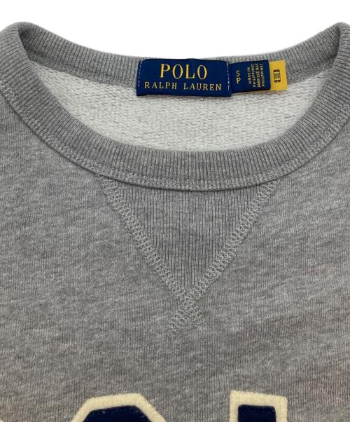 POLO RALPH LAUREN（ポロ・ラルフローレン）POLO RALPH LAUREN (ポロ・ラルフローレン) スウェット グレー サイズ:SIZE Sの古着・服飾アイテム