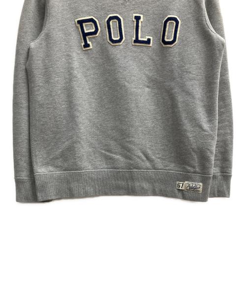 POLO RALPH LAUREN（ポロ・ラルフローレン）POLO RALPH LAUREN (ポロ・ラルフローレン) スウェット グレー サイズ:SIZE Sの古着・服飾アイテム