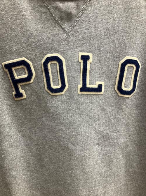 POLO RALPH LAUREN（ポロ・ラルフローレン）POLO RALPH LAUREN (ポロ・ラルフローレン) スウェット グレー サイズ:SIZE Sの古着・服飾アイテム