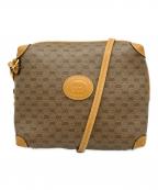 GUCCIグッチ）の古着「マイクロGG ショルダーバッグ」｜ブラウン