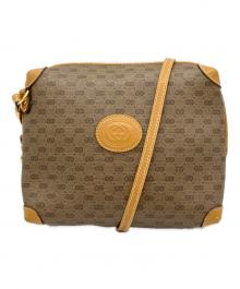 GUCCI（グッチ）の古着「マイクロGG ショルダーバッグ」｜ブラウン